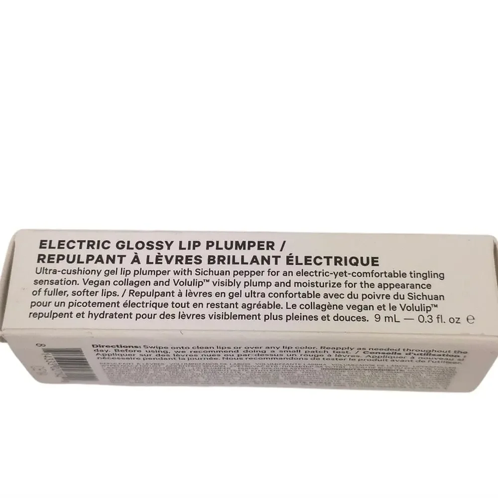 Milk Makeup Electric Glossy Lip Plumper in Pumped Clear